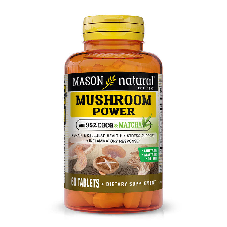 Mason Natural Mushroom Power 60 Tablets