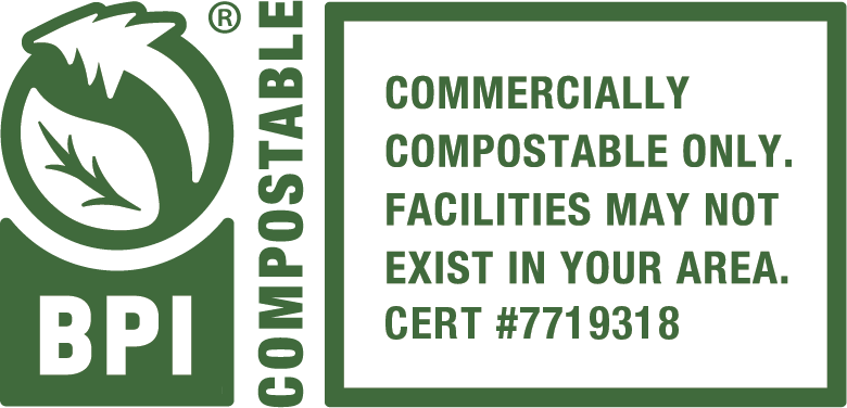 Biobag Resealable Food Storage Bags, 6.5" x 3.5", 1.8 mil (QTY: 360 Bags)