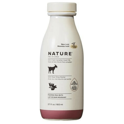 Canus Nature Shea Butter Fomng Milk Bath Fresh Goat's 27.1 Oz