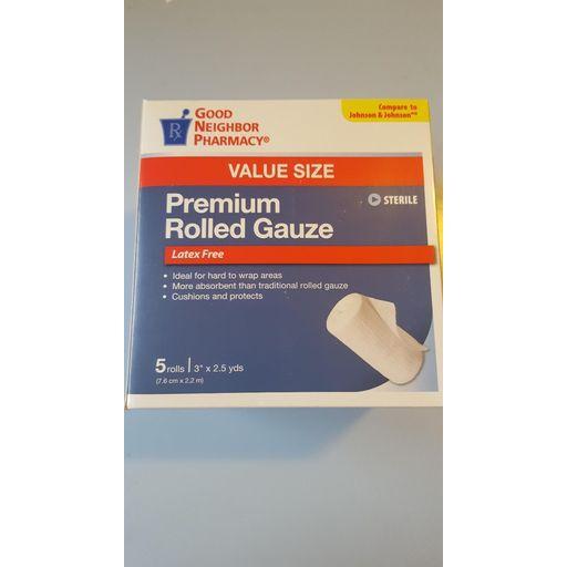 Good Neighbor Pharmacy GNP Premium Rolled Gauze