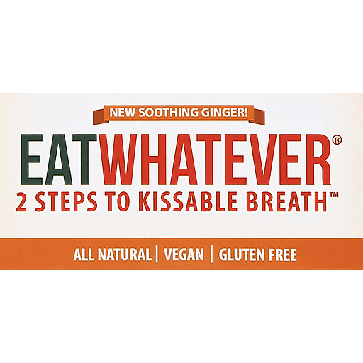 Eatwhatever Ginger Breath Freshening System, 9 - 10 Serving Packs