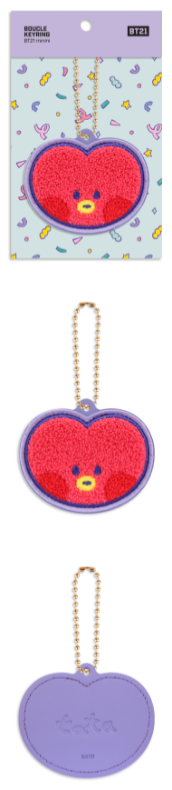 BTS x BT21 Minini Boucle Keyring