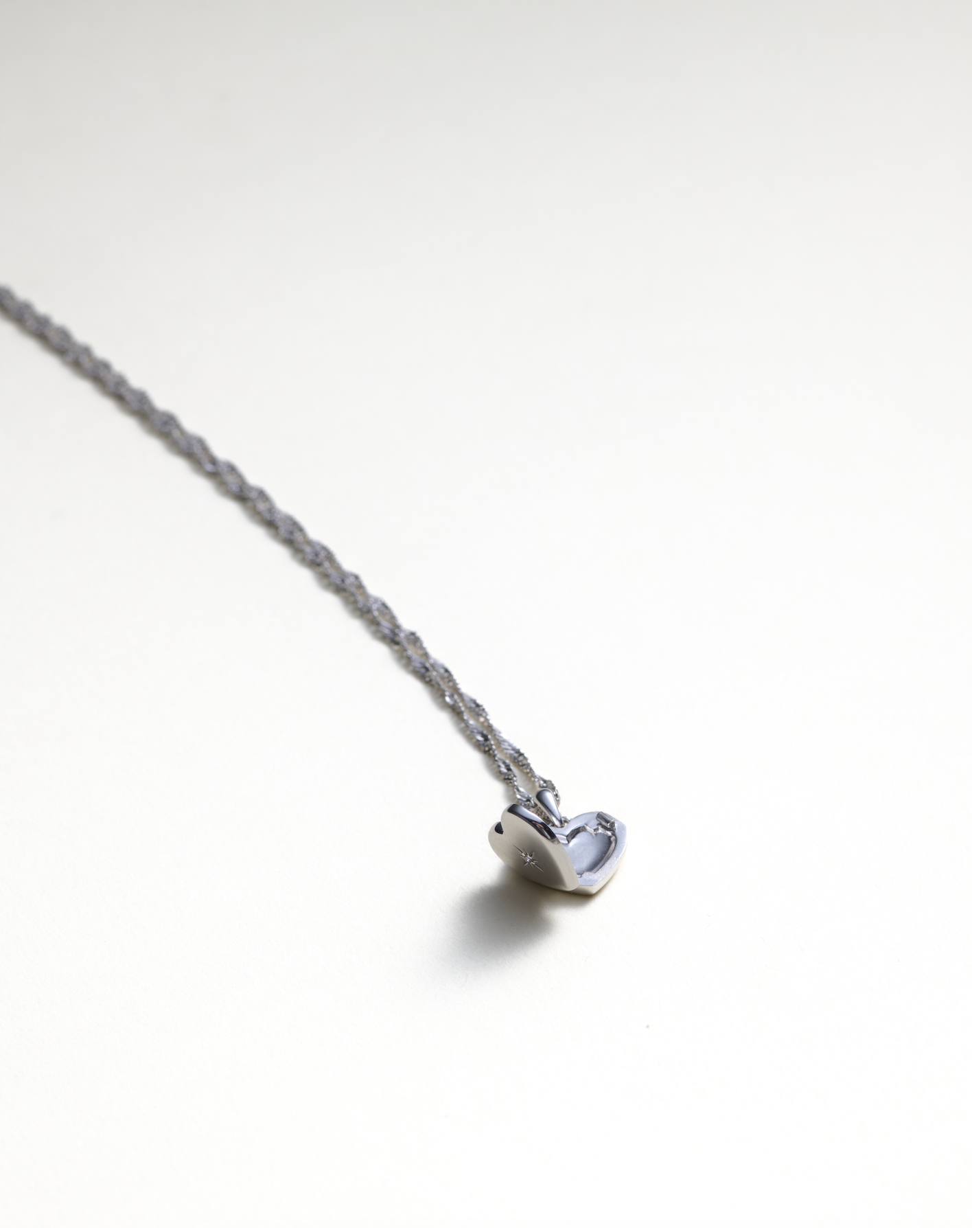 Lily Heart Locket
