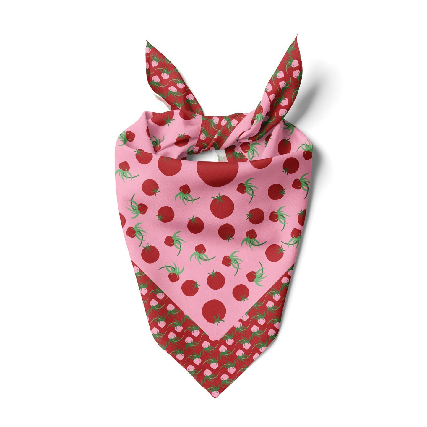 Tomatoes Cotton Silk Bandana