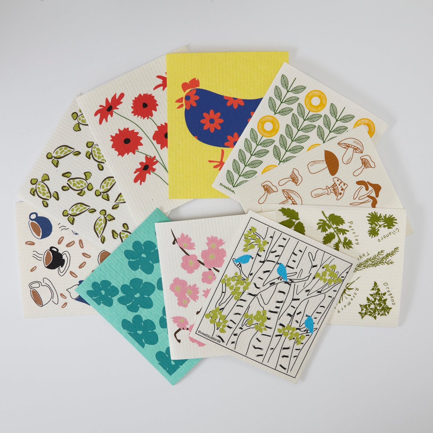 Bestsellers Bundle (10 Swedish dishcloths)