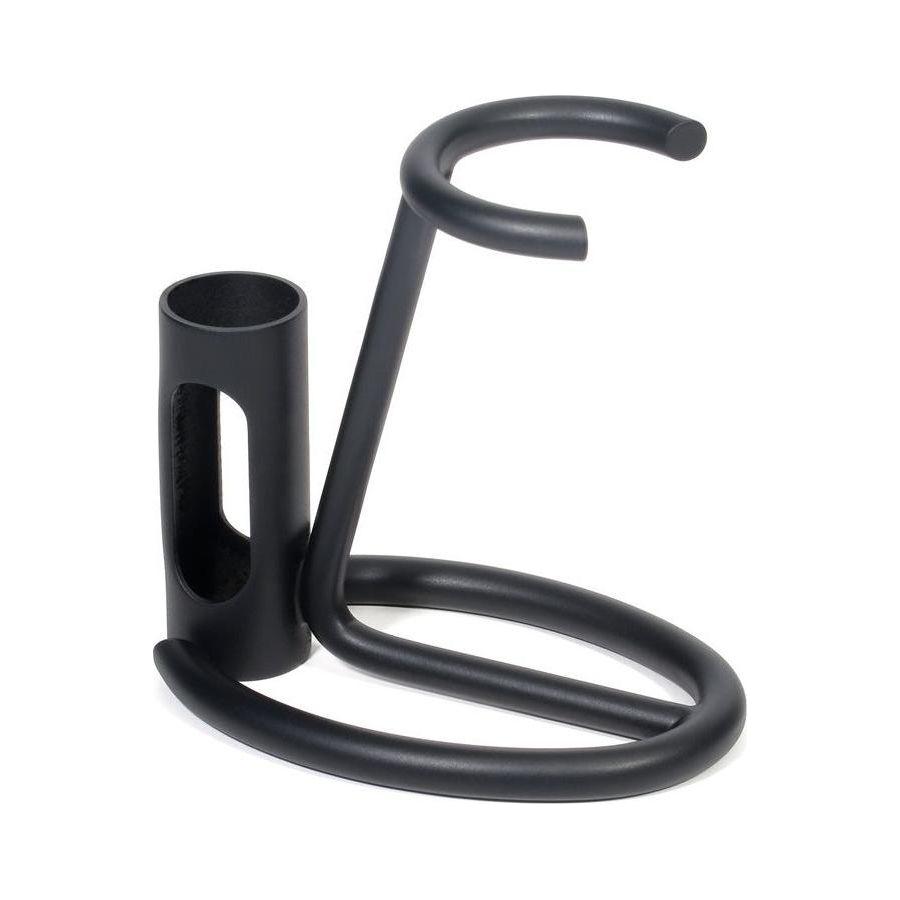 Omega Holder 206 Dark Brown For Shaving Brush And Razor