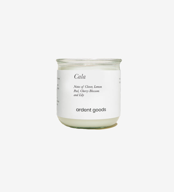 Cala Spanish Glass Candle
