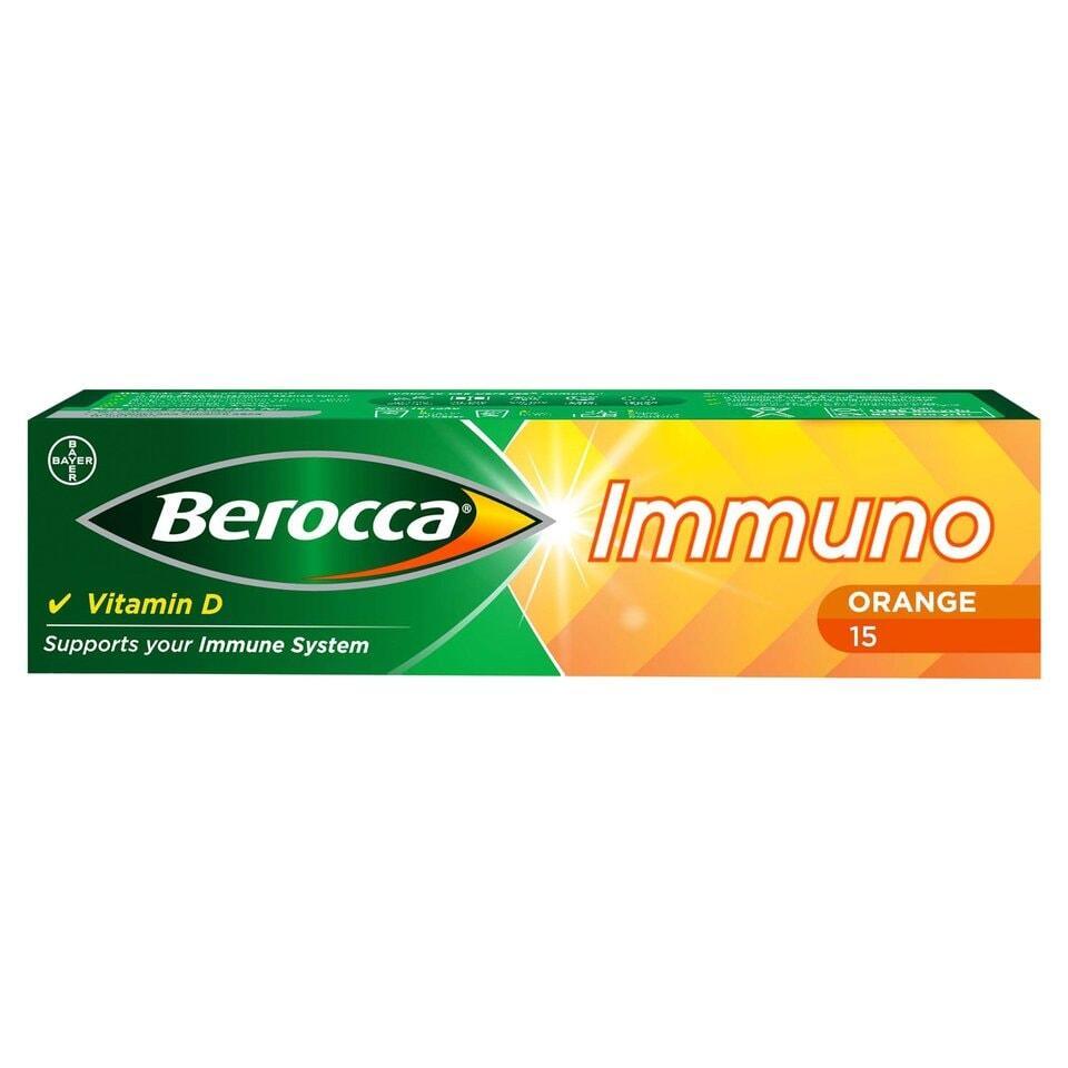 Berocca Immuno – Energy And Immune Support 15 Tablets
