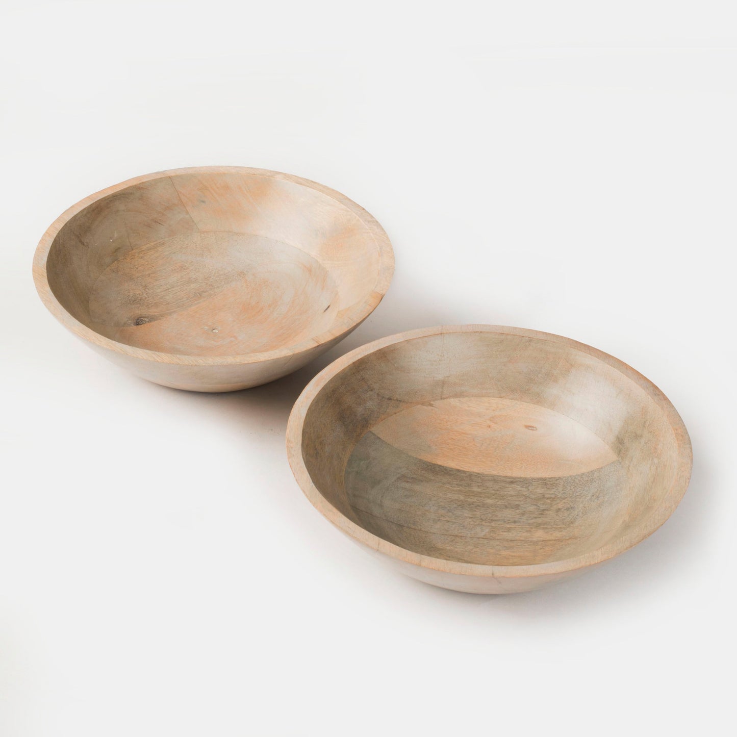 Woodform Stackable Bowls - Rustic Grey