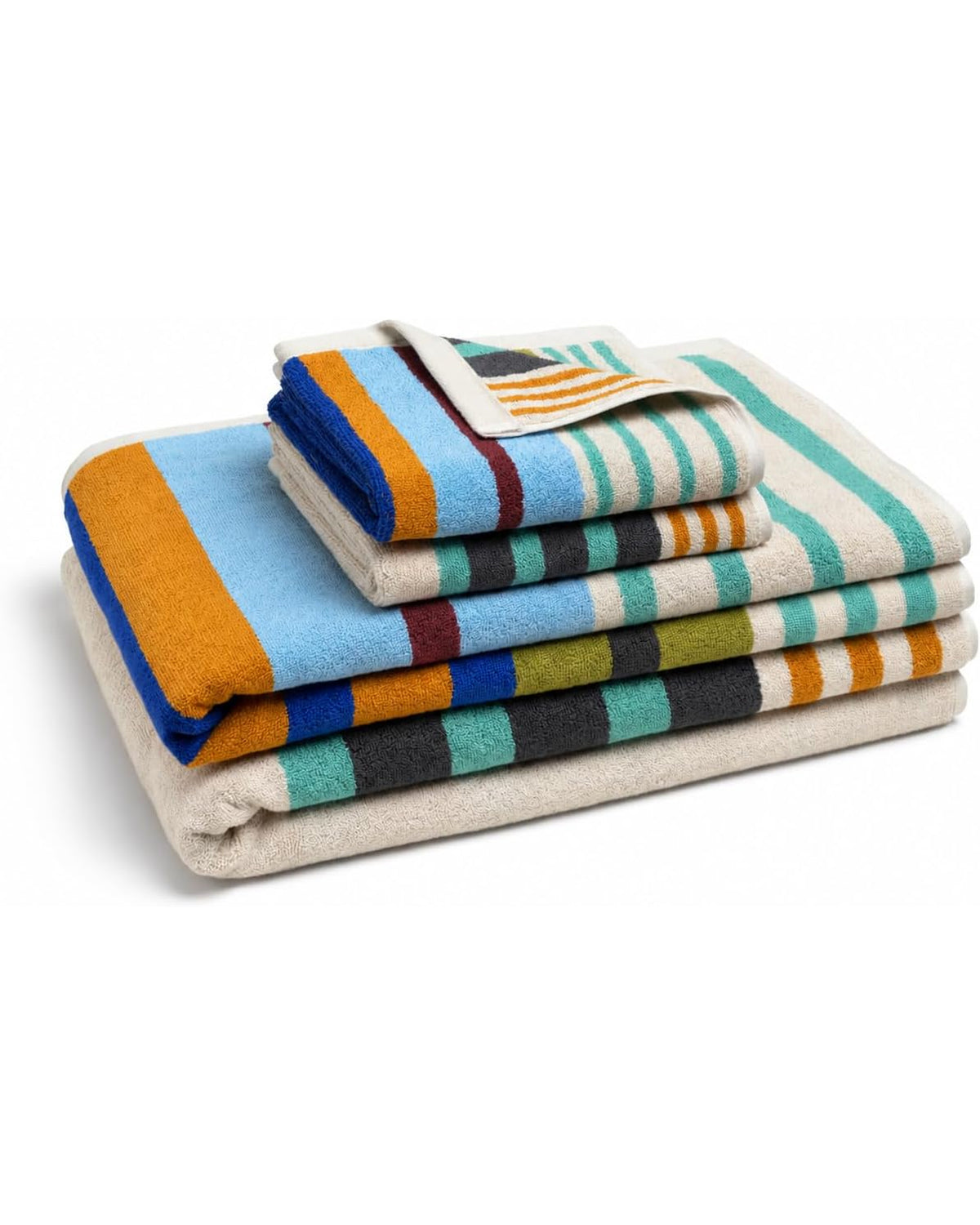 Everlayer Plush Cotton Reversible Towel - Janus Composition
