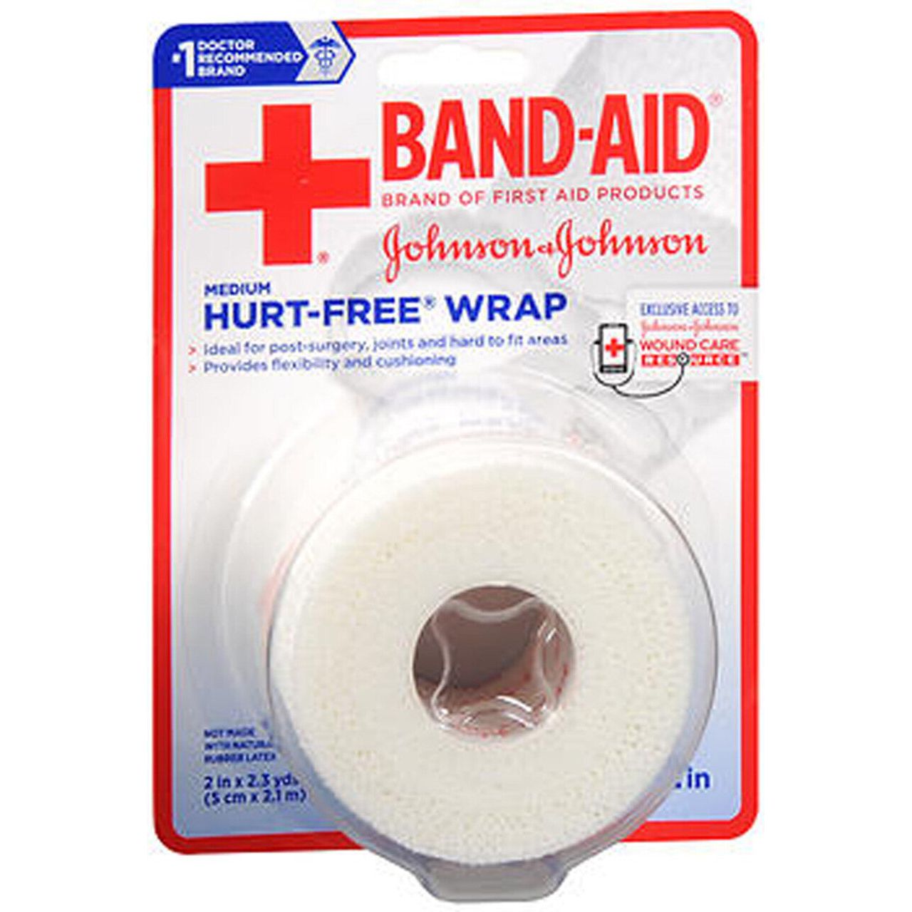 Band-Aid Hurt Free Wrap Medium
