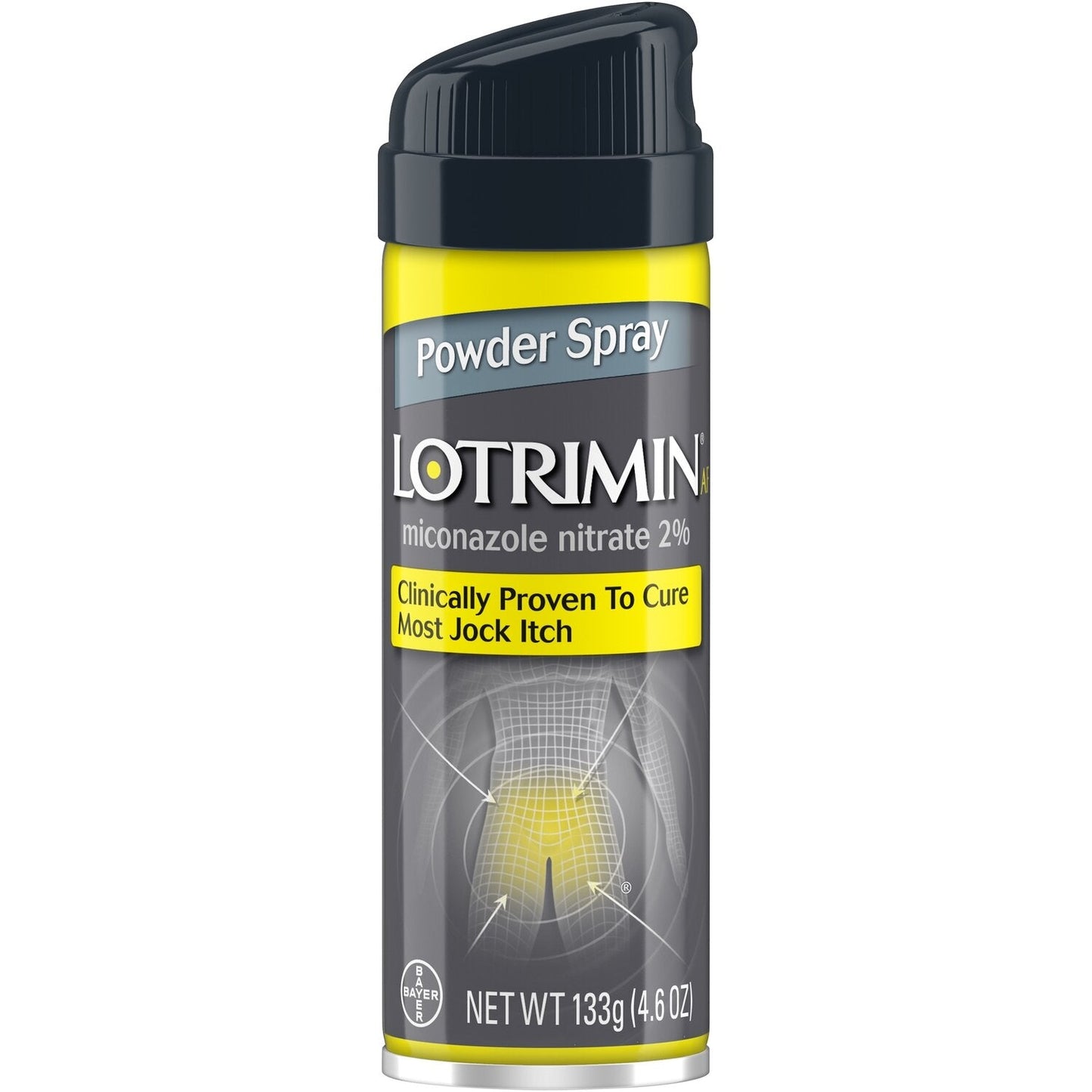 Lotrimin Antifungal Spray Powder Jock Itch Treatment - 4.6oz