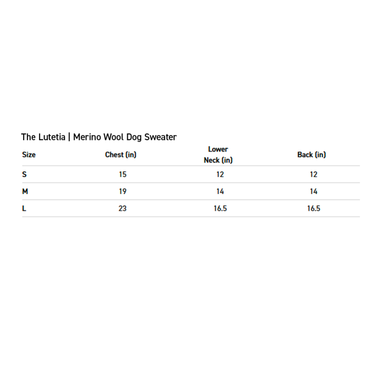 The Lutetia | Merino Wool Dog Sweater | Red