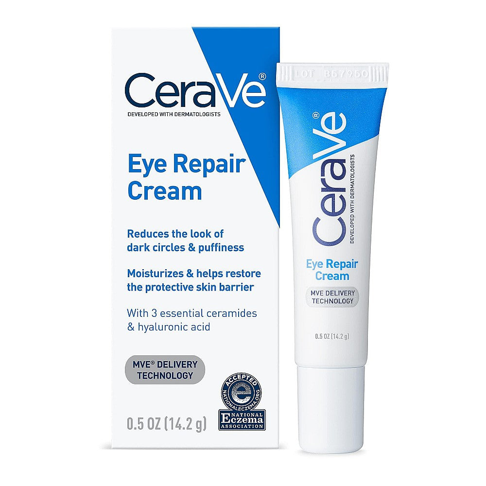 CeraVe Eye Repair Cream For Dark Circles And Puffiness .5 Oz