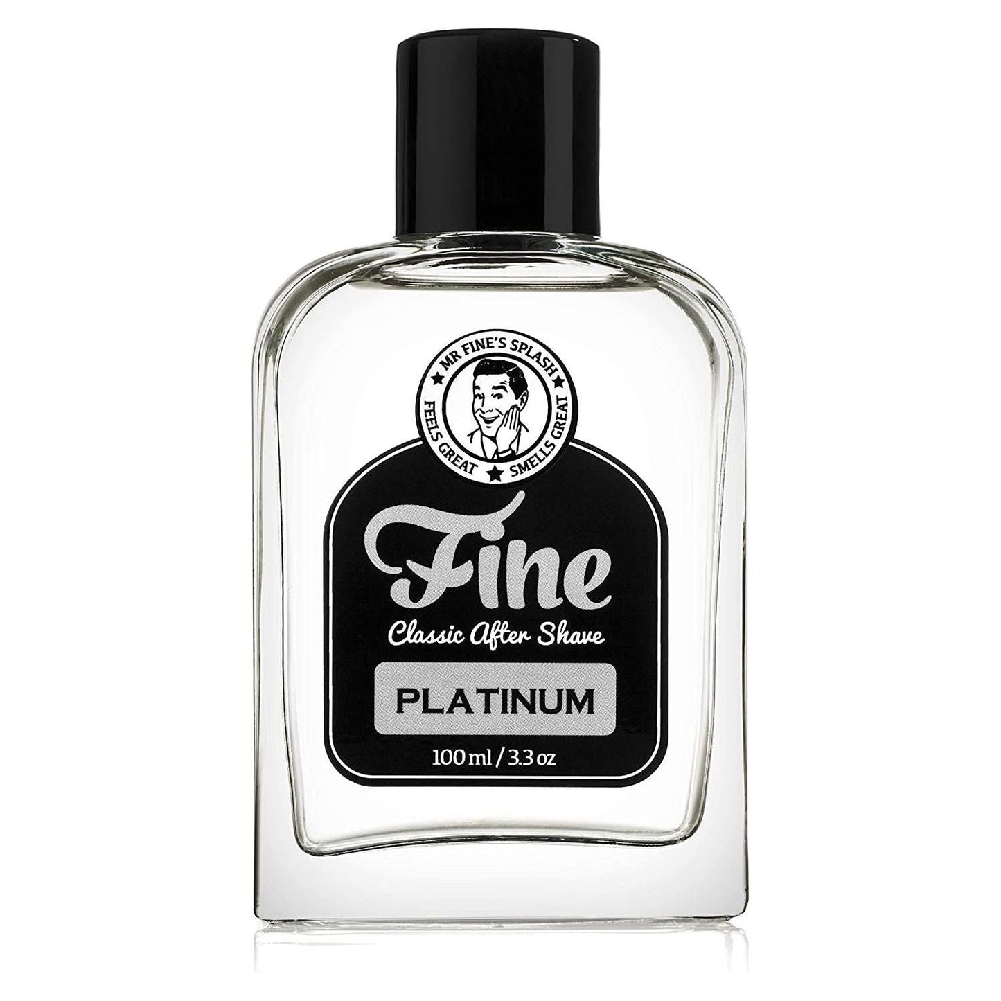 Fine Platinum Classic Aftershave Lotion - Dopobarba Lozione 3.3 oz