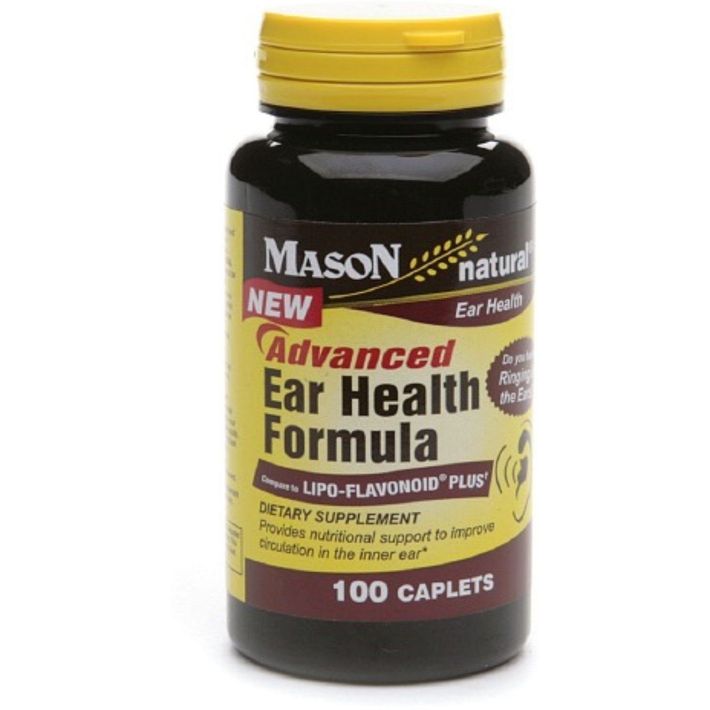 Mason Natural Naturals - Advanced Ear Health Formula - 100 Capsules