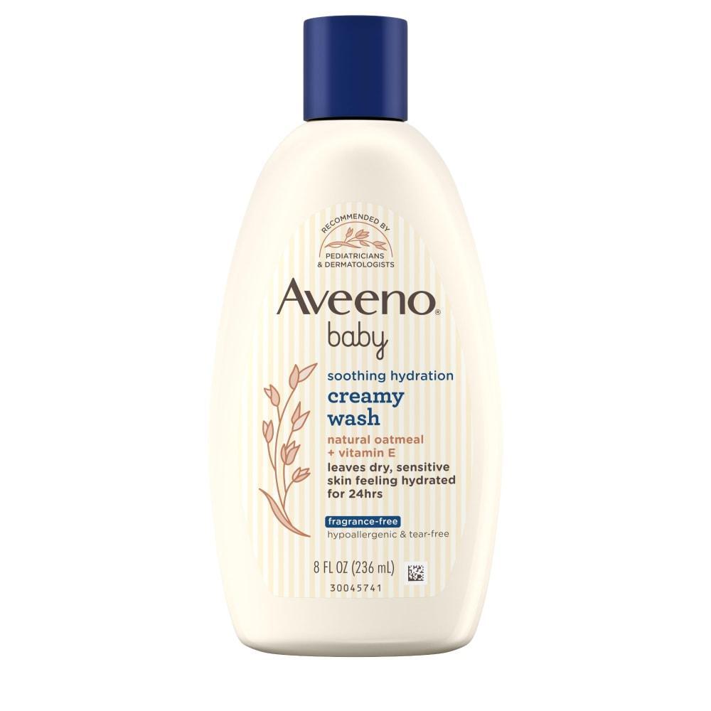 Aveeno Baby Soothing Hydration Creamy Wash, 8 Oz