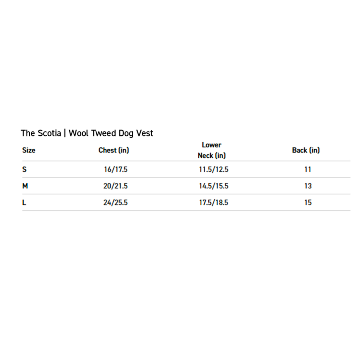 The Scotia | Wool Tweed Dog Vest | Houndstooth