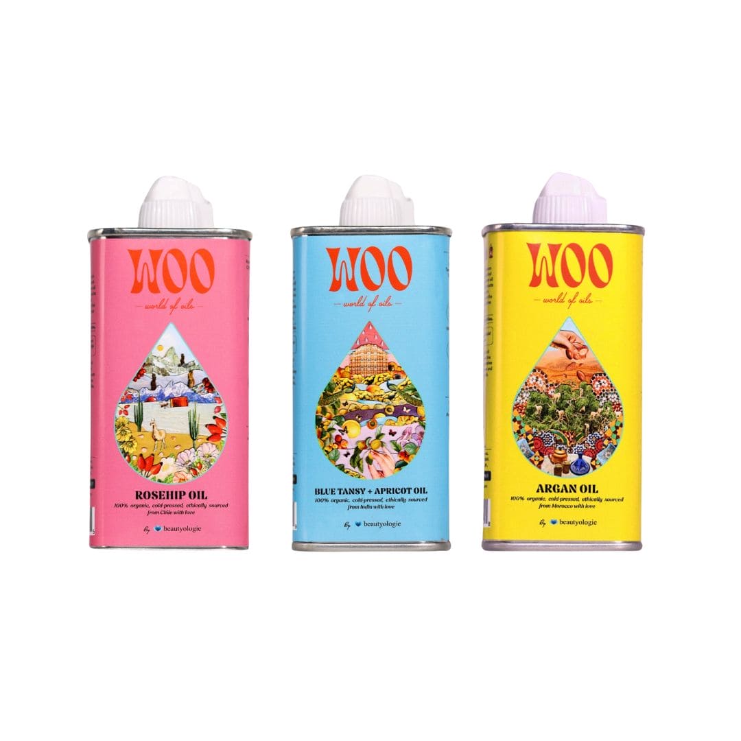 Bundle of 3 Oils, 100% Organic