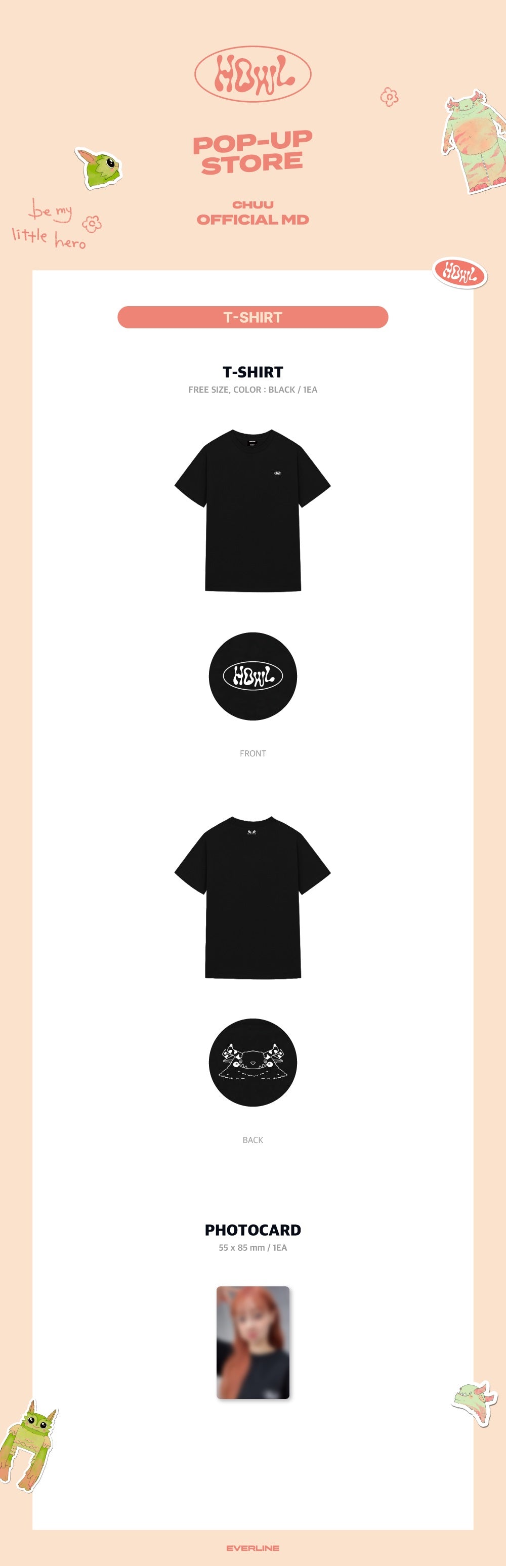 Chuu 1st Mini Album Official MD - Howl