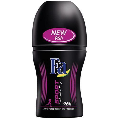 Fa Sport Ultimate Dry Deodorant Roll-On 96hr 50ml