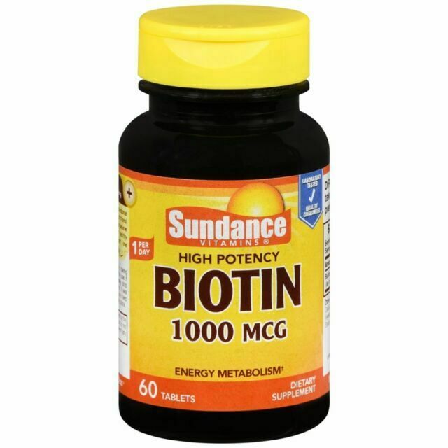 Sundance High Potency Biotin 1000 Mcg Softgels