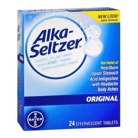 Alka-Seltzer Antacid/Analgesic, Original, Effervescent Tablets