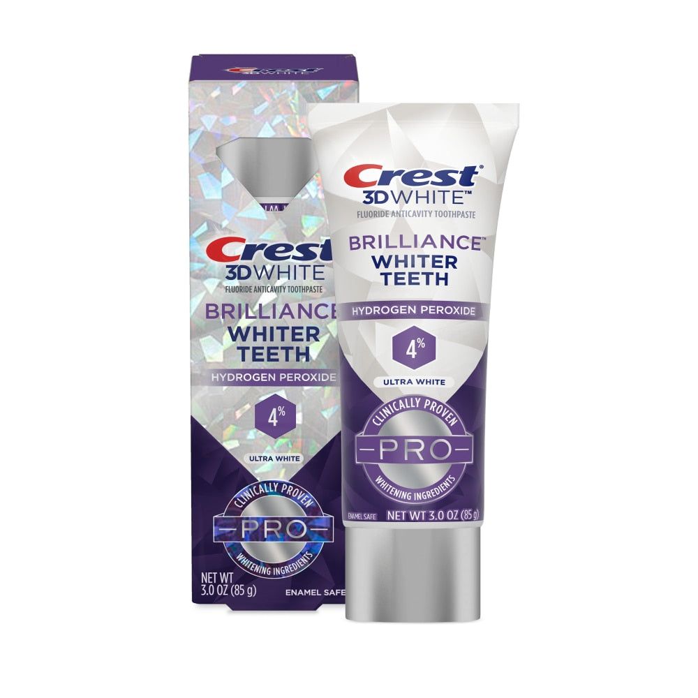 Crest Toothpaste, Brilliance, Whiter Teeth, Ultra White 3 Oz