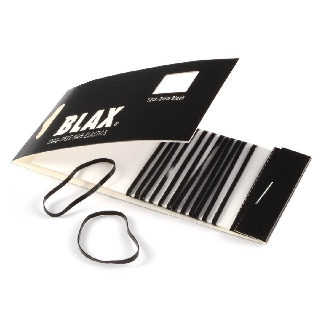 Blax Smoothies, Hair Elastics Snag-Free 2mm