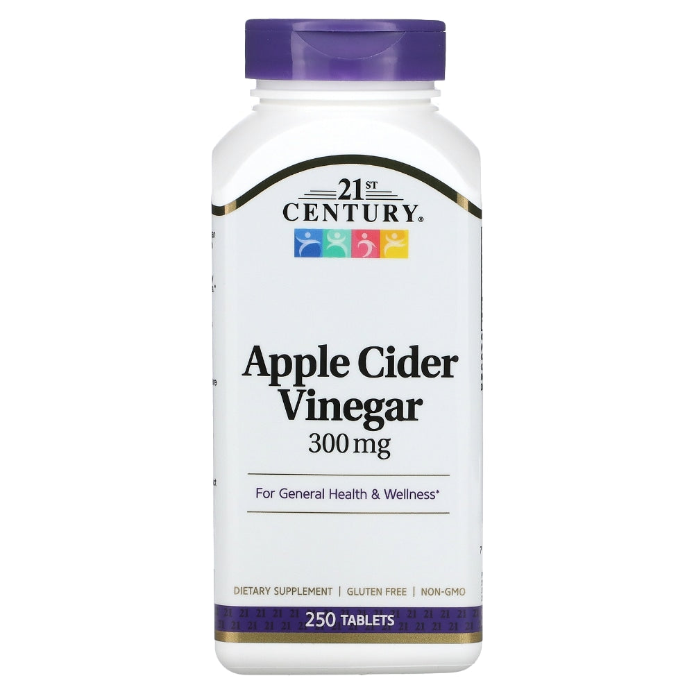 21st Century Apple Cider Vinegar, 300 Mg, Tablets