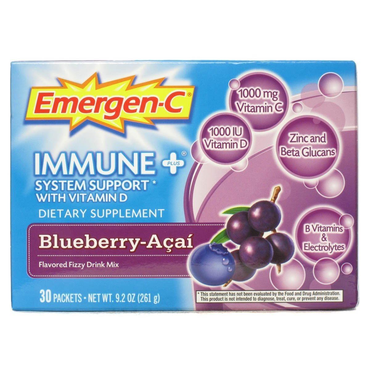 Emergen-C Immune System Support With Vitamin D Dietary Supplement