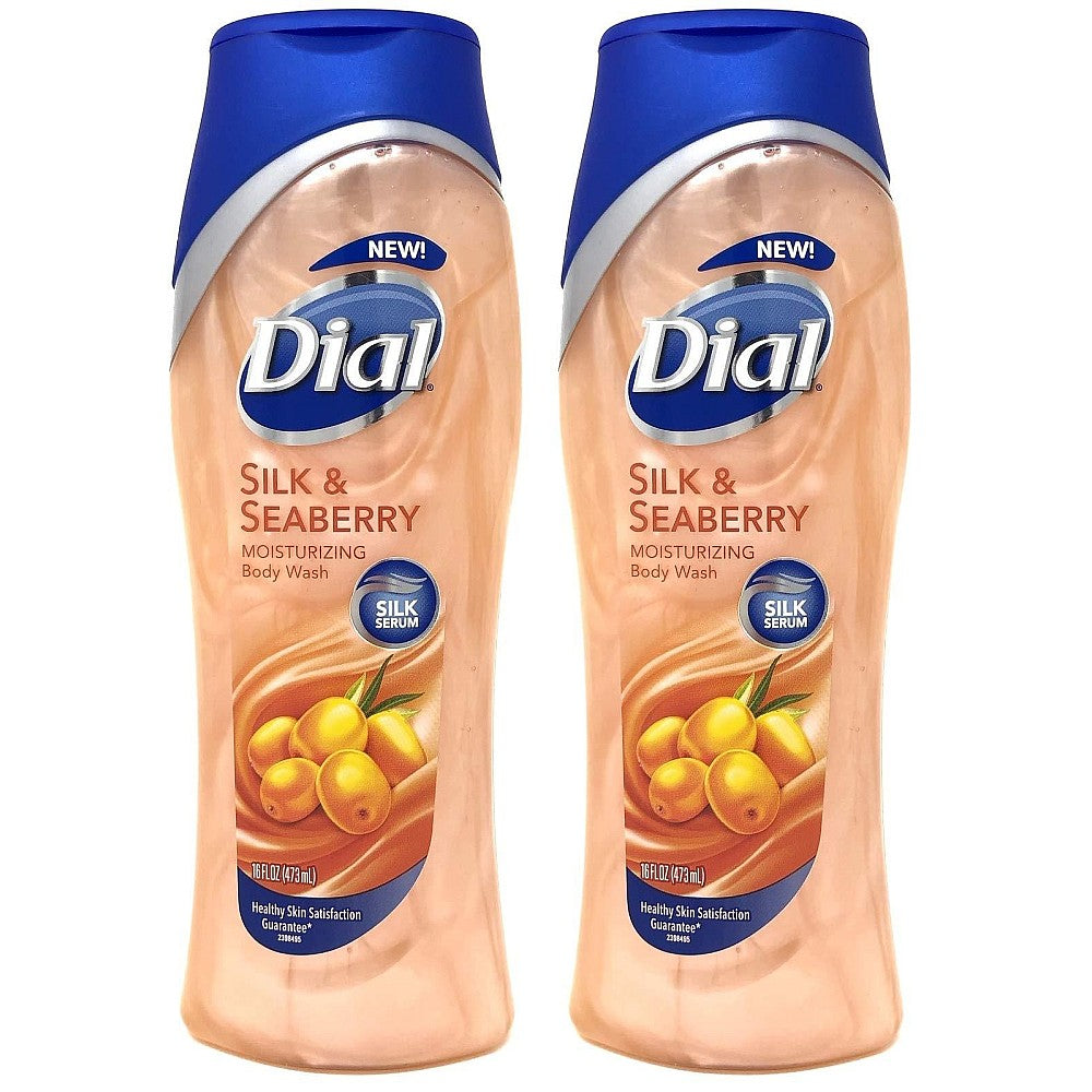 Dial Body Wash, Silk & Seaberry Scent 16 Fl Oz