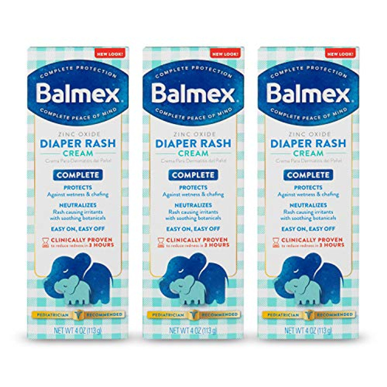 Balmex Complete Protection Diaper Rash Cream, Advanced Formula