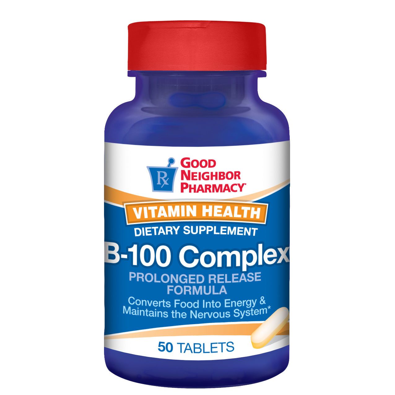 21st Century GNP Vitamin B-100 Complex Supplement Prolonged Release 50 Tab