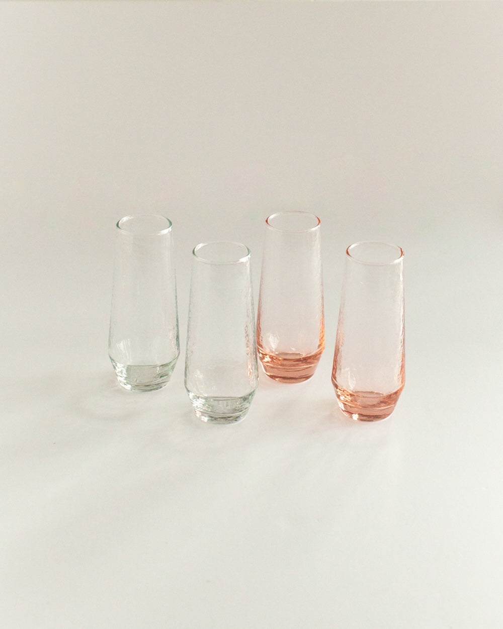Stemless Champagne Flutes