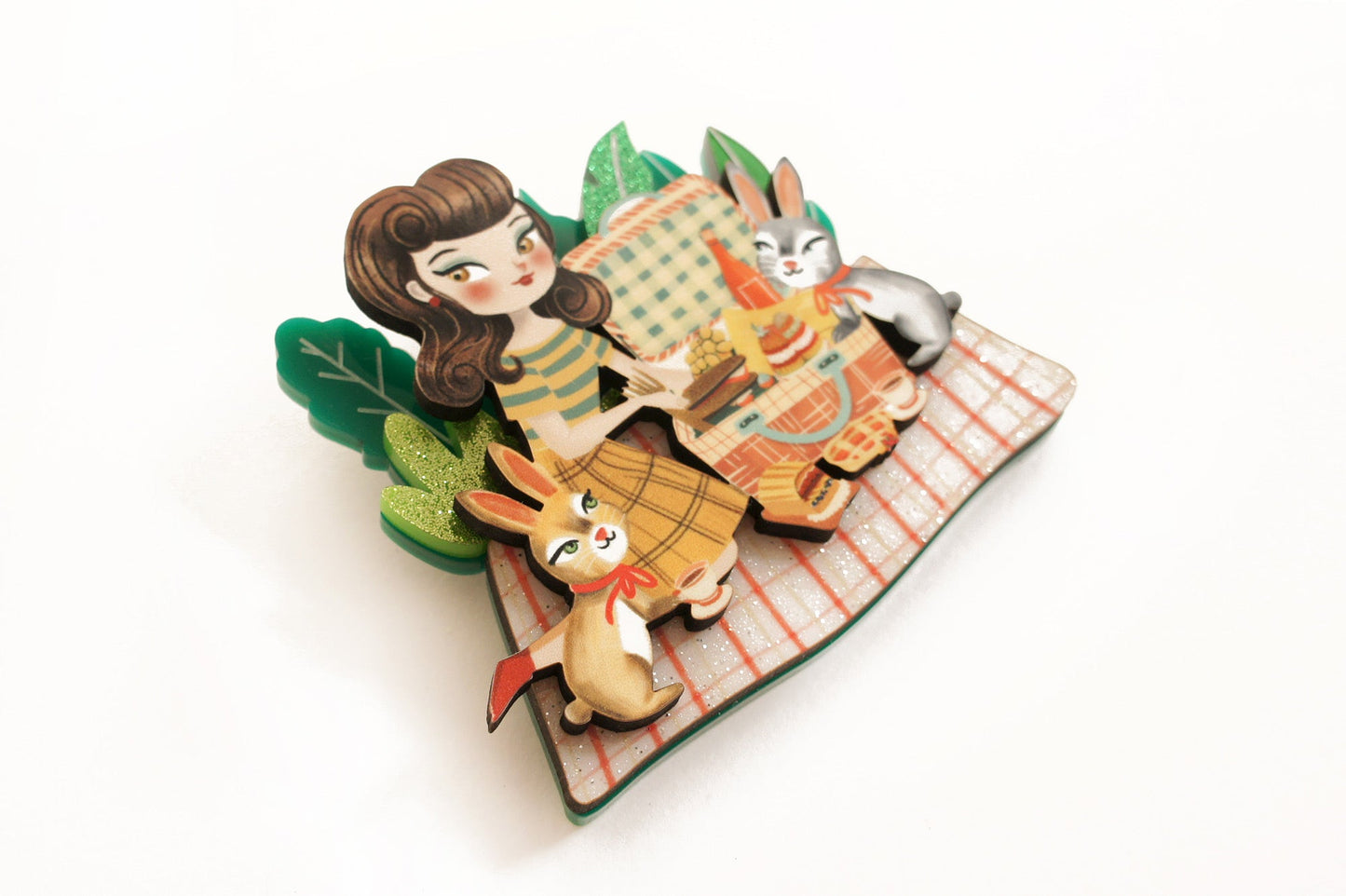 Picnic Brooch by Laliblue