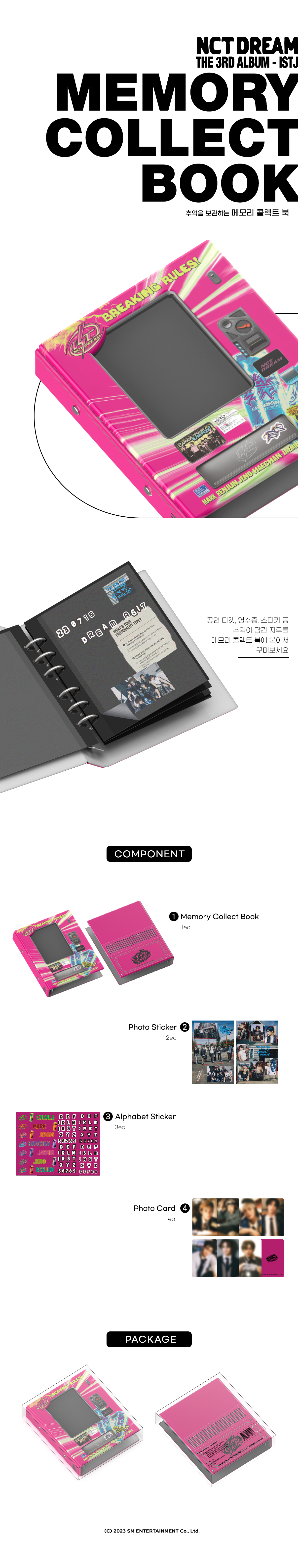 NCT Dream - Istj Memory Collect Book