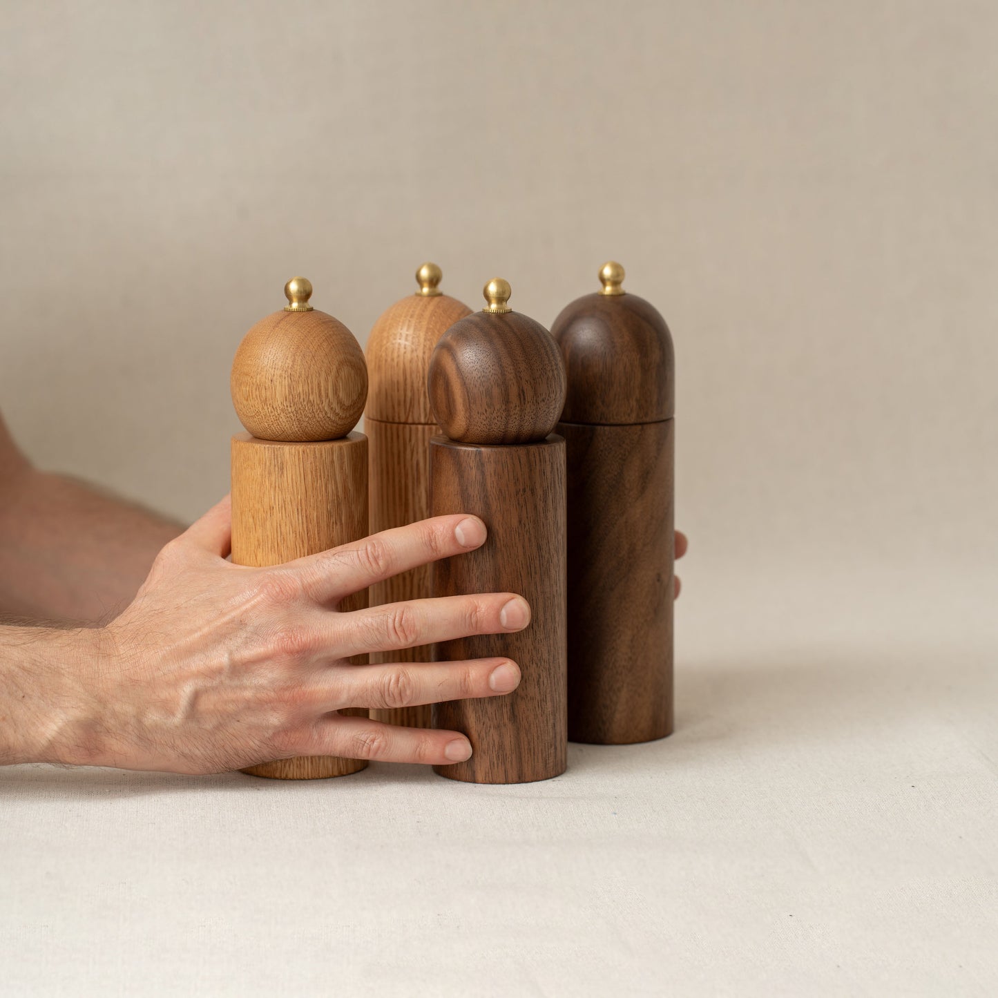 Salt Mill in walnut