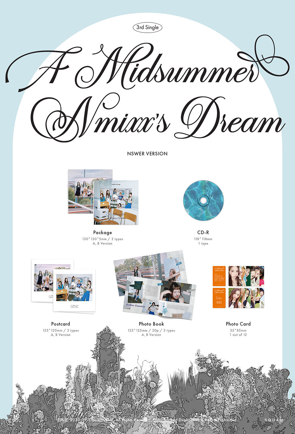 MMIXX 3rd Single Album - A Midsummer MMIXX's Dream (Nswer Ver.)