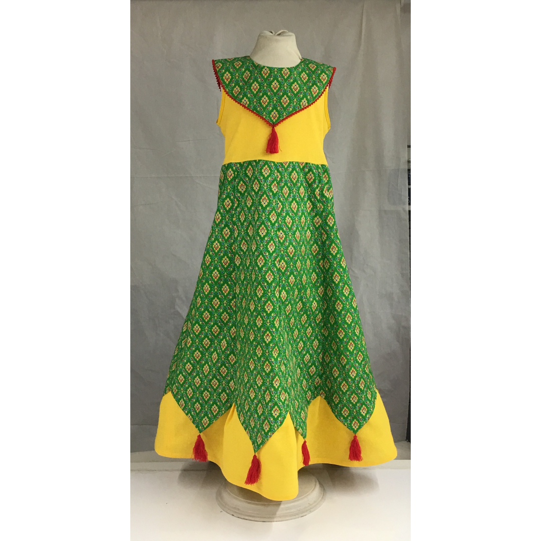 Karen Thai Artisan Embroidered Boho Dress | Limited Edition