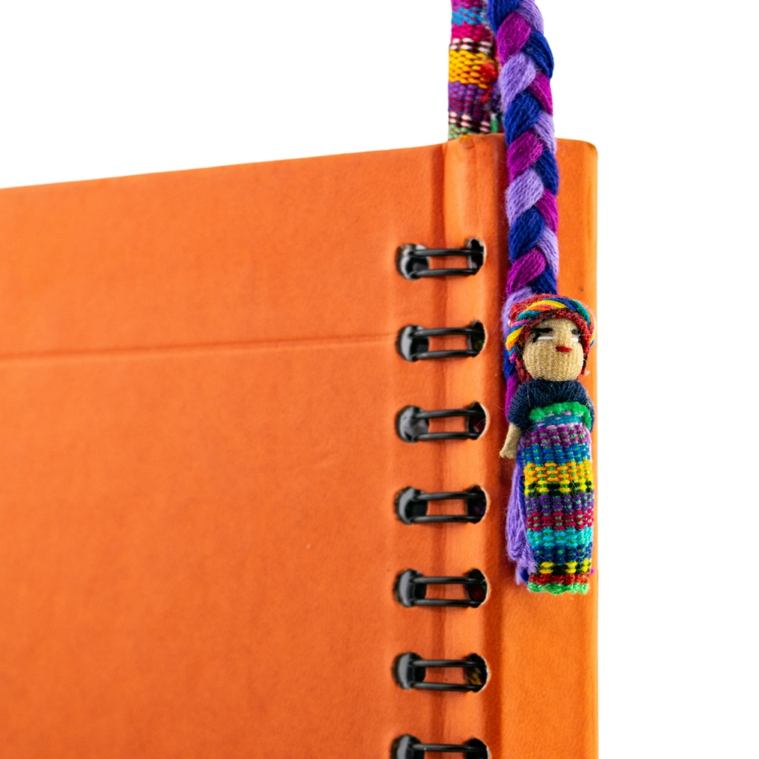 Worry Doll Pen with Sustainable Fabric - Guatemala