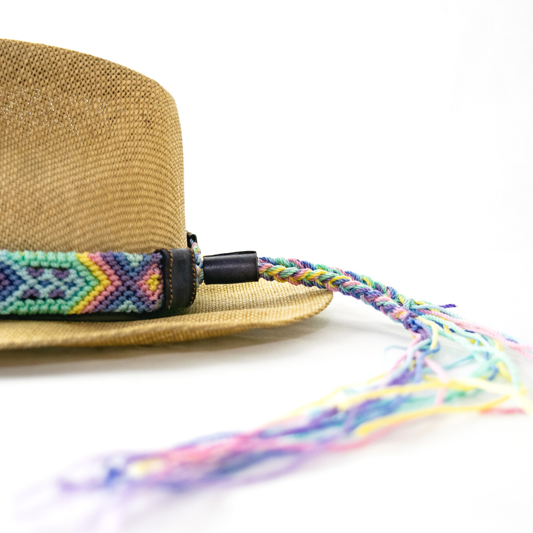 Woven Friendship Adjustable Hat Band - Mexico
