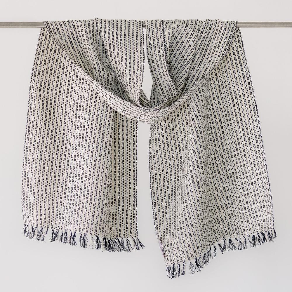 Aaron Handwoven Ethiopian Cotton Scarf