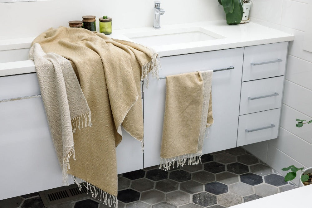Almaz Handwoven Ethiopian Cotton Hand Towel