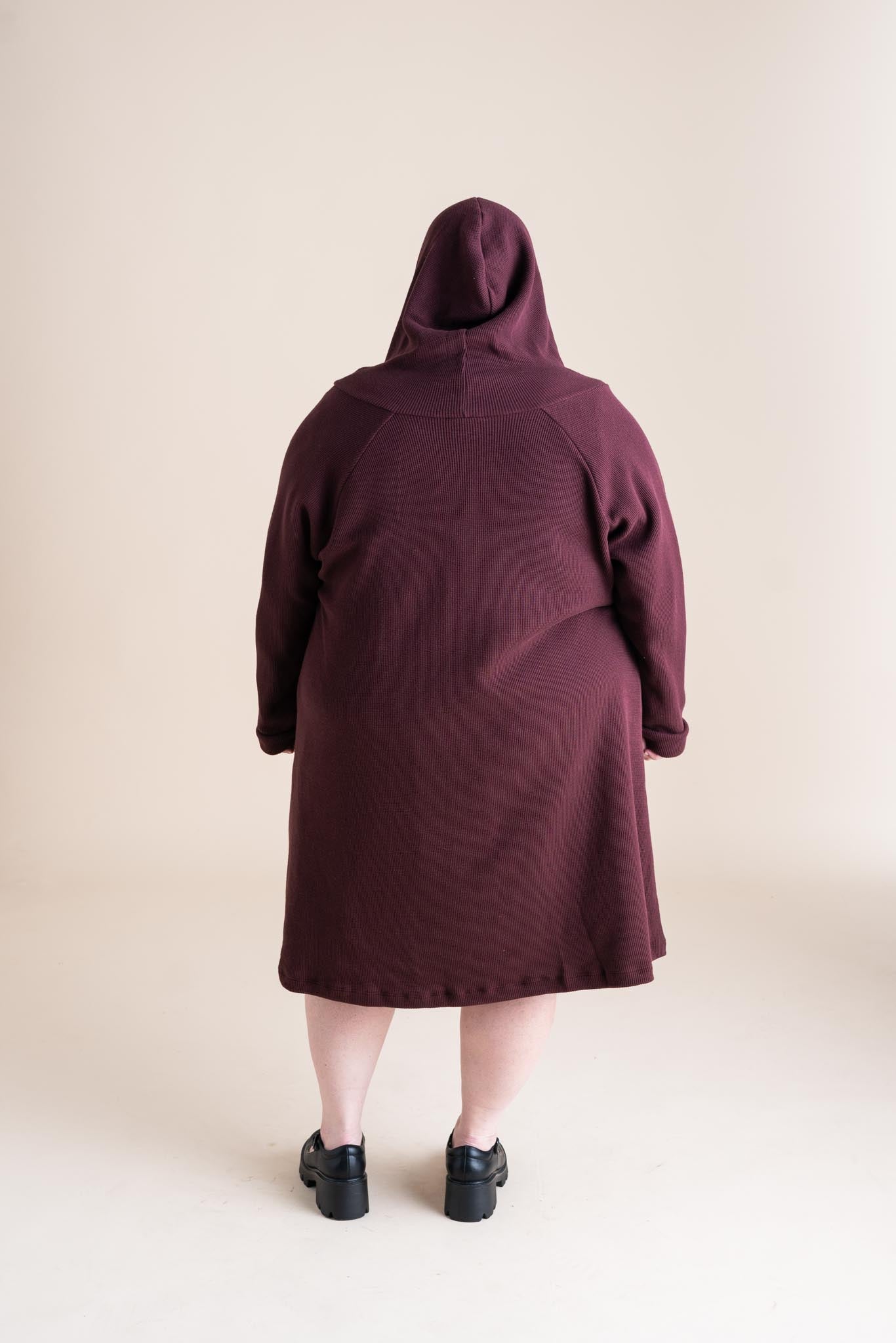 Atlas Cardigan in Wine