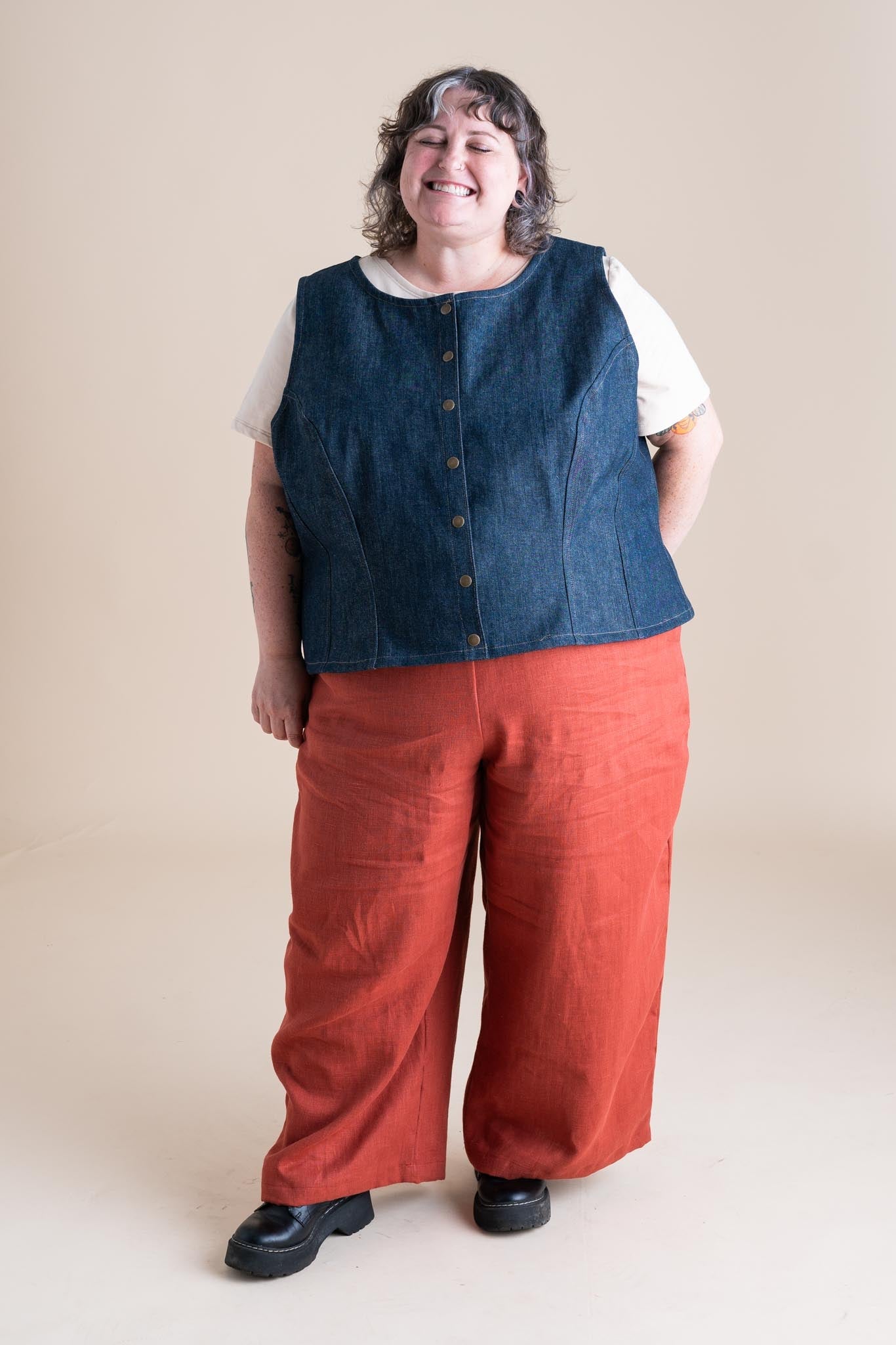 Sunset Pants in Paprika