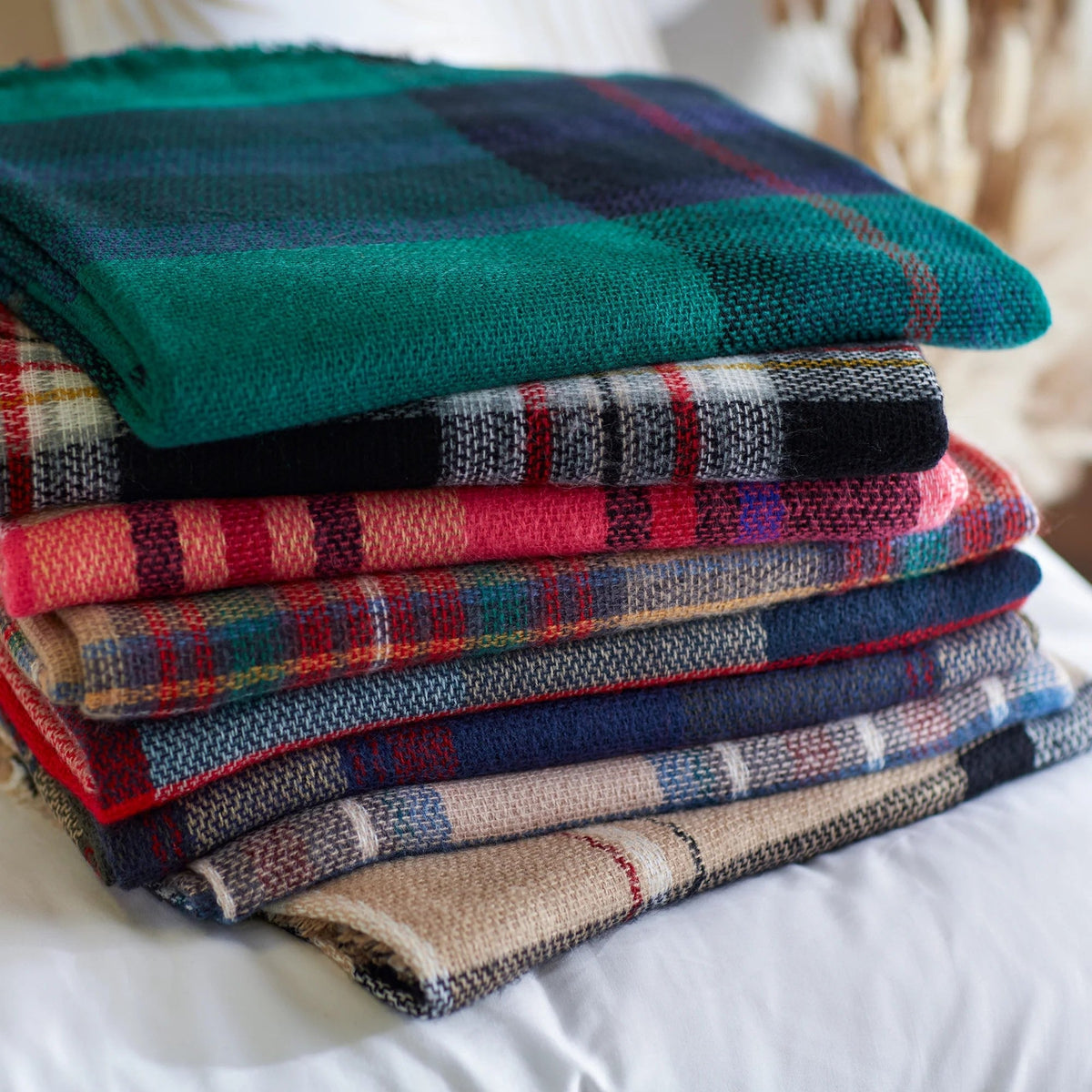 Aquamarine Blanket Scarf | Fall Winter Wrap Shawl | 55" x 55"