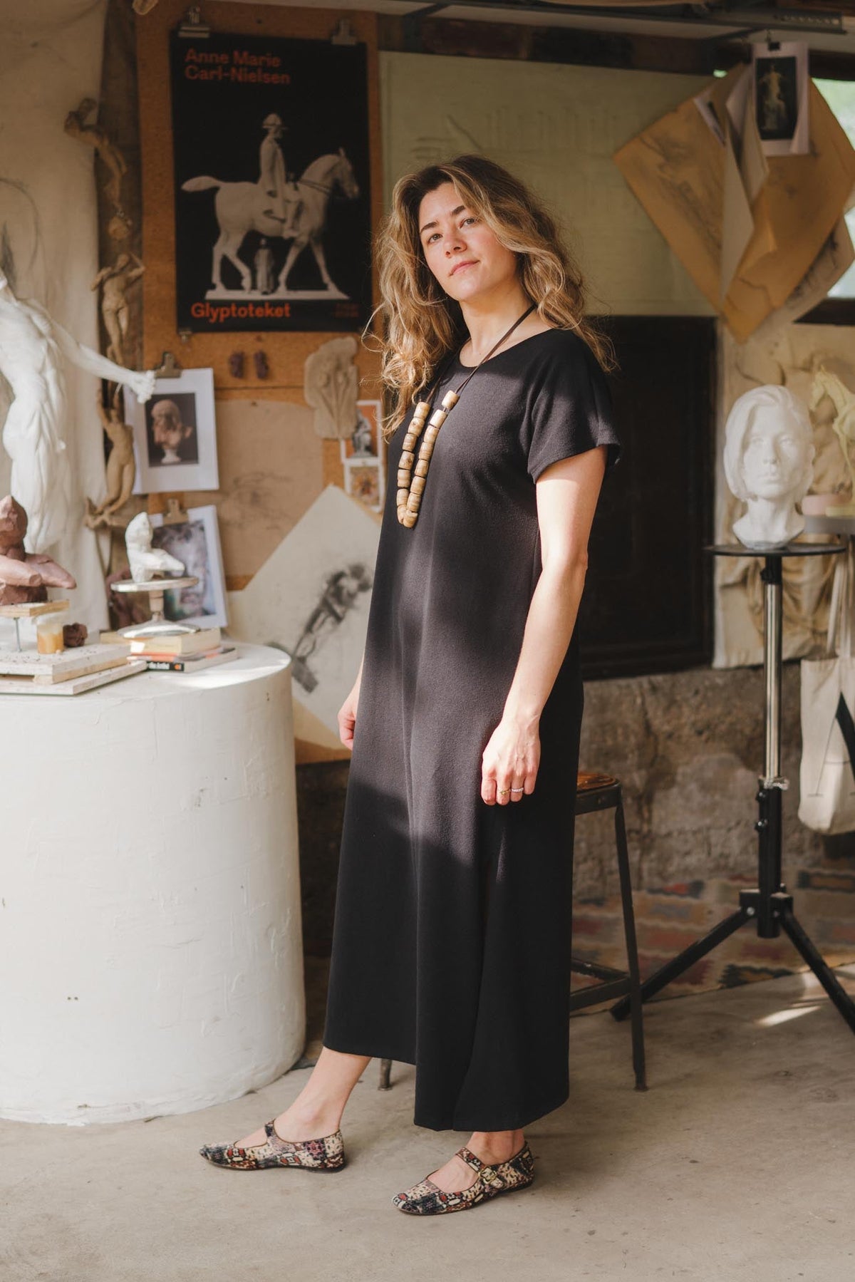 Cairo Dress (Updated) in Graphite