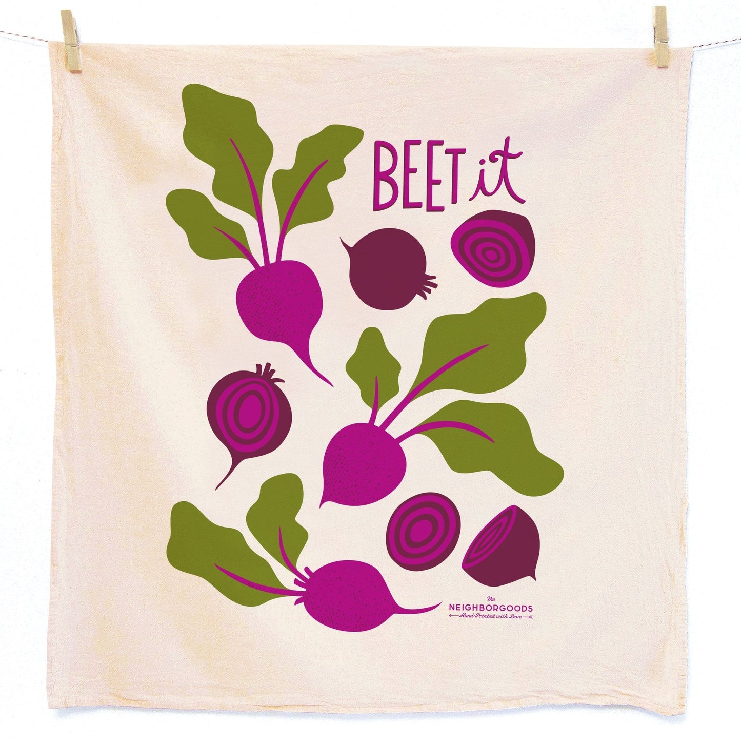 Honey Beet - Dish Towel Set of 2