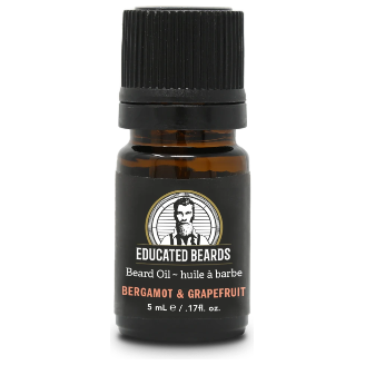 Educated Beards Bergamot & Grapefruit Beard Oil 5ml